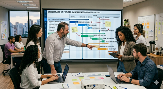 Ferramentas de gestão de projetos em Excel - Arquivos Office