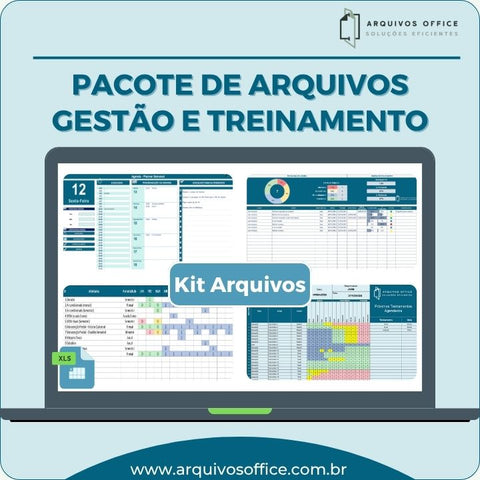 Pacote de Planilhas Gestão de Pessoas e Treinamento