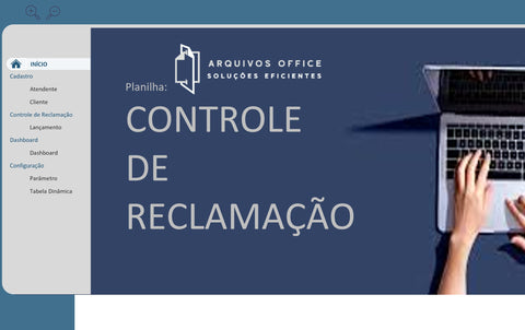 Planilha Controle de Reclamação e SAC com Dashboard